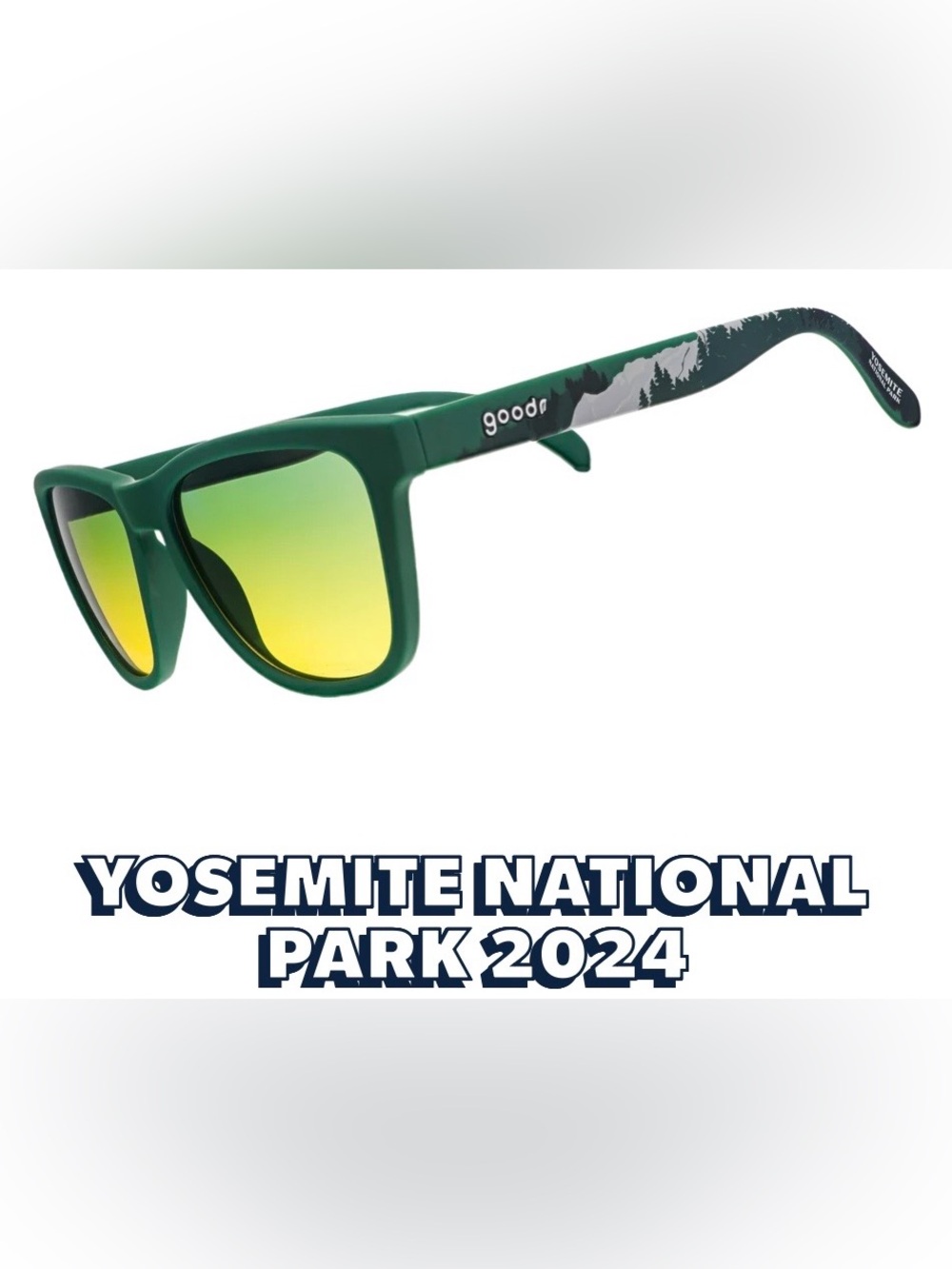 Goodr Yosemite National Park Green Sunglasses